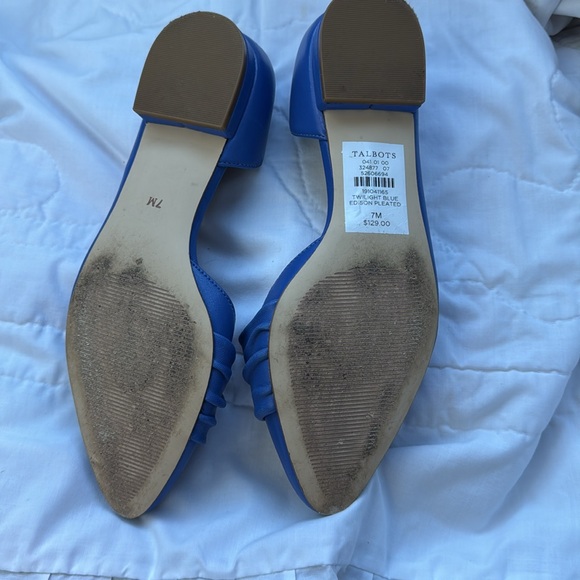 EUC Talbots shoes, blue size 7 - Picture 4 of 5
